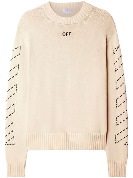  Off-white Diag Arrows Jumper - Neutrals 