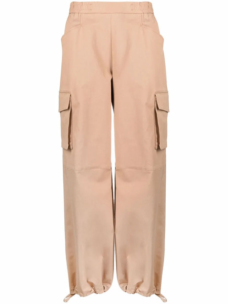  Off-white Diag-stripe Print Cargo Trousers - Neutrals 