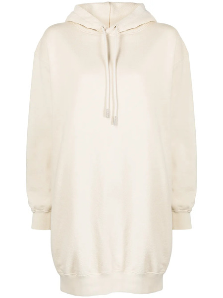  Off-white Diag-stripe Print Sweatshirt Dress - Neutrals 