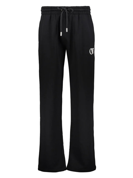  Off-white Drawstring Tracks Pants - Black 