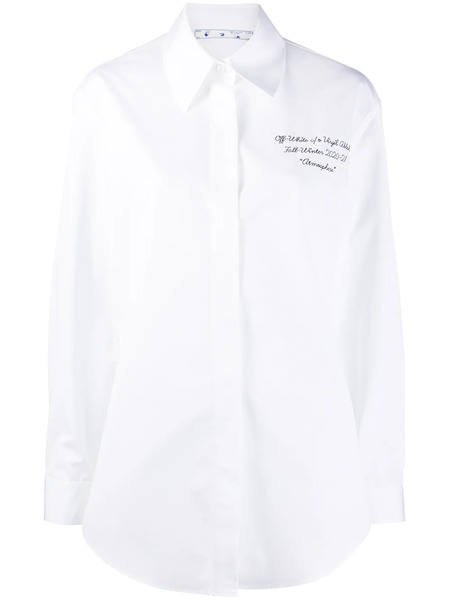  Off-white Embroidered Shirt 