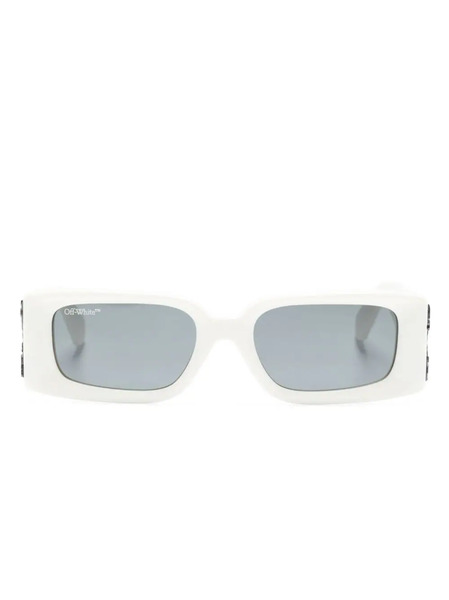  Off-white Eyewear Roma Rectangle-frame Sunglasses 