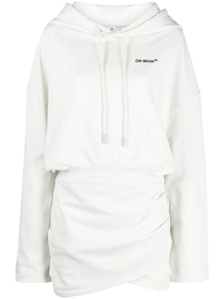  Off-white For All Hoodie Minidress 