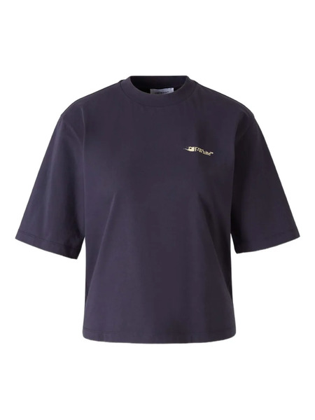  Off-white Graphic Logo T-shirt - Blue 