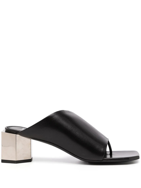  Off-white Hexnut Chunky-heel Sandals - Black 