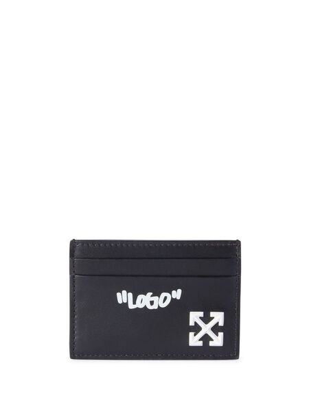  Off-white Jitney Quote Card Holder - Black 