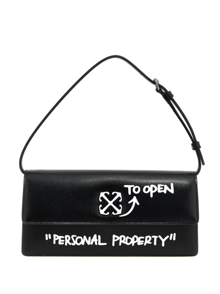  Off-white Jitney 1.0 Shoulder Bag - Black 