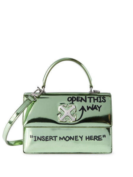  Off-white Jitney 1.4 Tote Bag - Green 