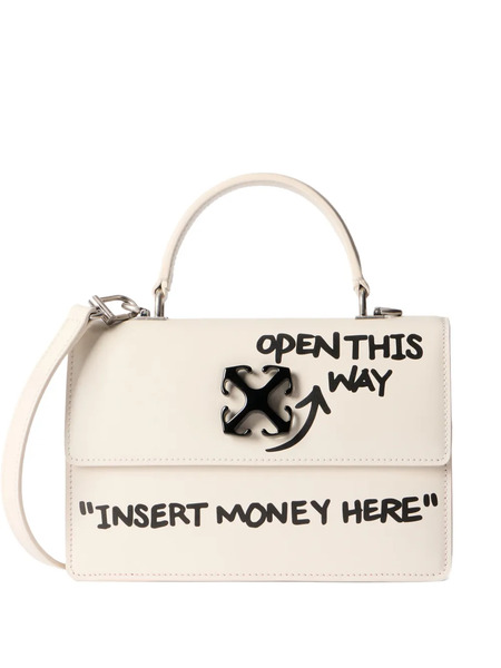  Off-white Jitney 1.4 Tote Bag - Neutrals 