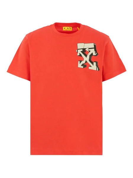  Off-white Kids Arrow Short-sleeve T-shirt - Red 