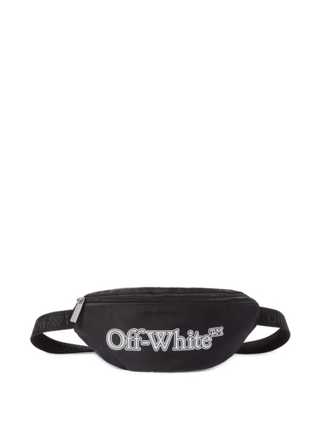  Off-white Kids Bookish Belt Bag - Black 
