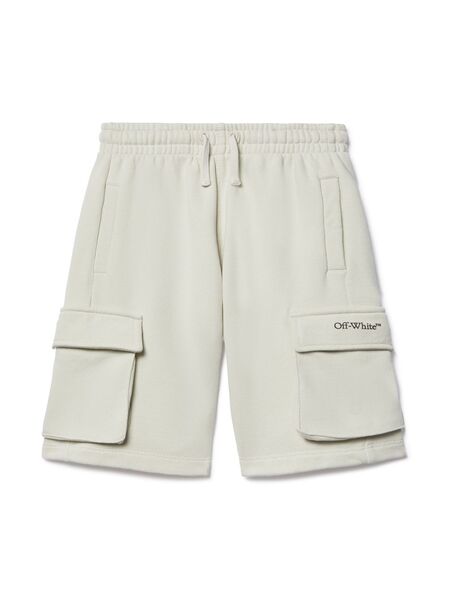  Off-white Kids Bookish Shorts - Grey 