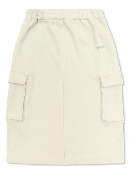  Off-white Kids Cotton Skirt 