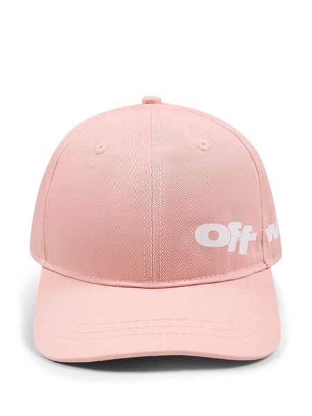  Off-white Kids Logo-print Baseball Cap - Pink 