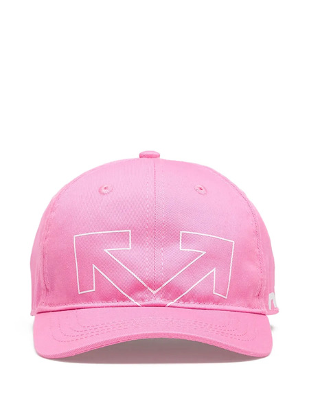  Off-white Kids Logo-print Baseball Cap - Pink 