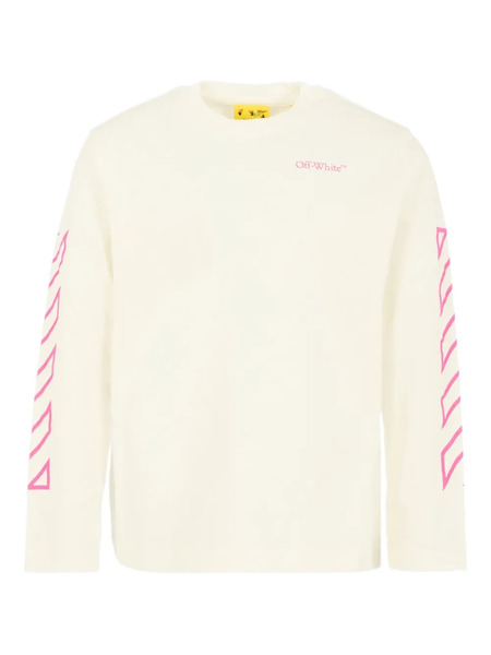  Off-white Kids Long-sleeve T-shirt - Neutrals 