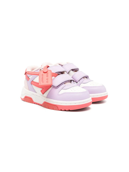  Off-white Kids Out Of Office Leather Sneakers 