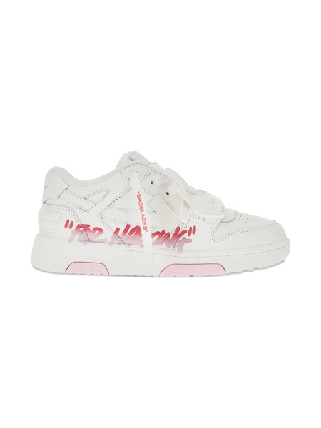  Off-white Kids Out Of Office Leather Sneakers 