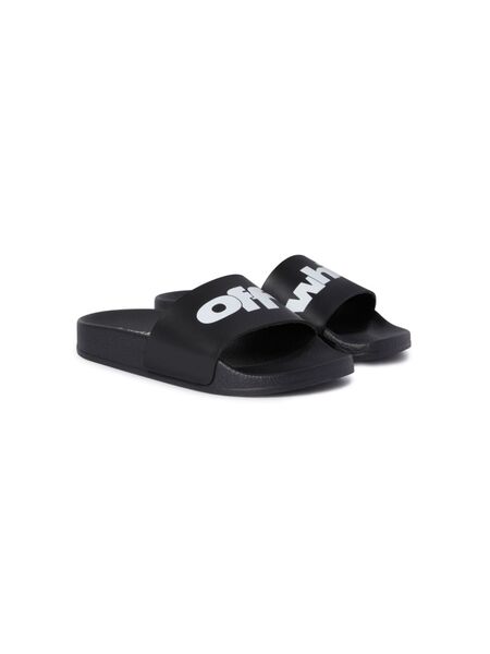  Off-white Kids Pool Slides - Black 