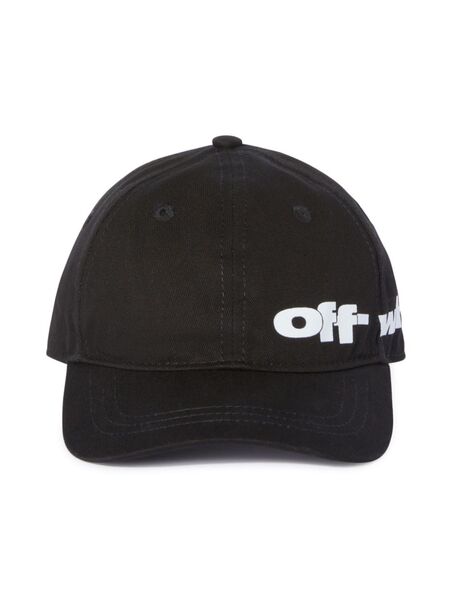  Off-white Kids Spray Arrow Baseball Cap - Black 