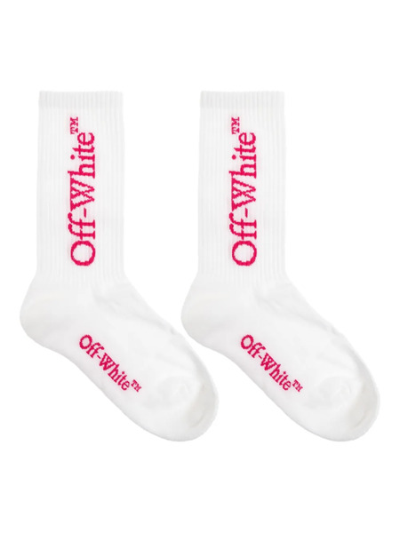  Off-white Logo-embellishment Socks 