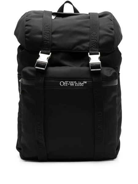 Off-white Logo-print Backpack - Black 