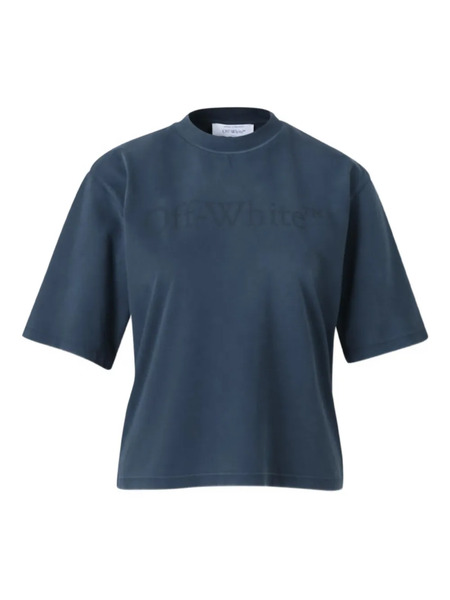  Off-white Logo-print T-shirt - Blue 