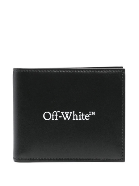  Off-white Logo-stamp Wallet - Black 