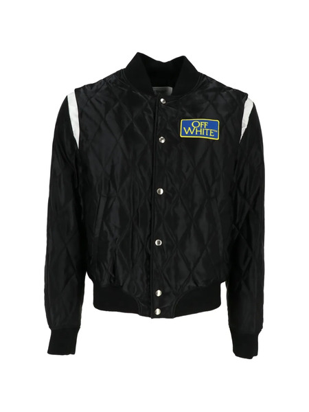  Off-white Long-sleeve Jacket - Black 