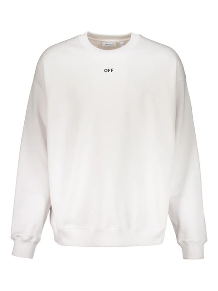  Off-white Long-sleeve Print Sweatshirt 