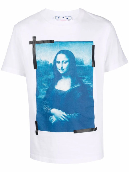  Off-white Monalisa Slim-cut T-shirt 