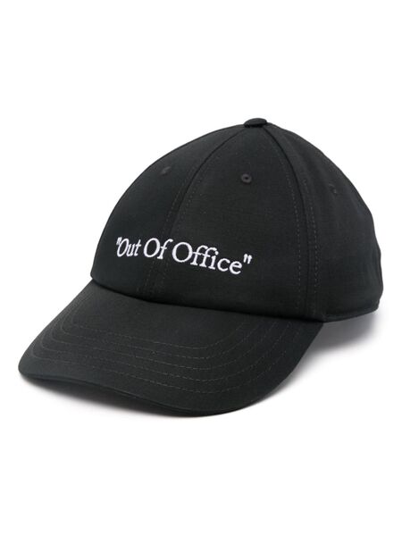  Off-white Out Of Office Baseball Cap - Black 
