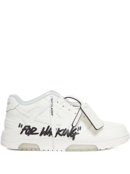  Off-white Out Of Office Graffiti-print Low-top Sneakers 