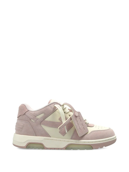  Off-white Out Of Office Lace-up Sneakers - Pink 