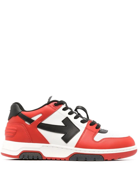  Off-white Out Of Office Low-top Sneakers - Red 