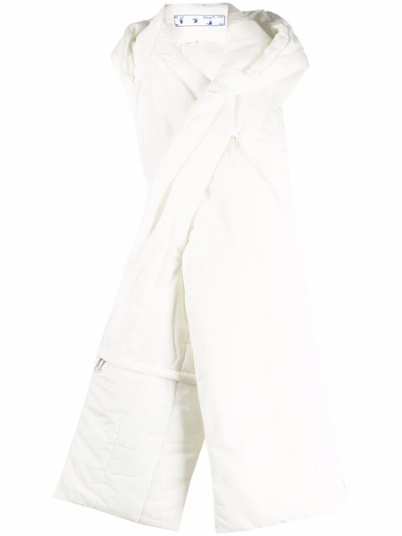  Off-white Padded-effect Scarf 