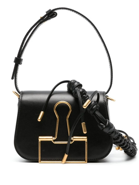  Off-white Skeleton Binder Shoulder Bag - Black 