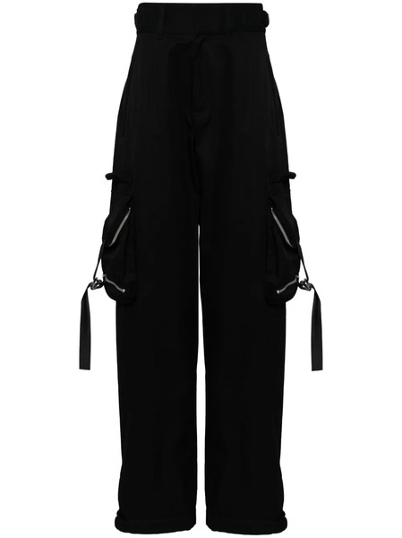  Off-white Straight-leg Cargo Pants - Black 