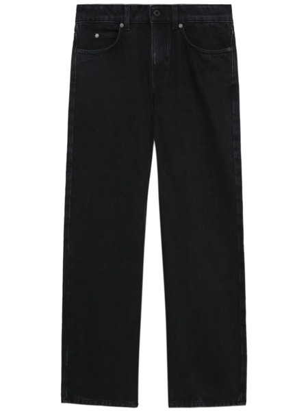  Off-white Straight-leg Jeans - Black 