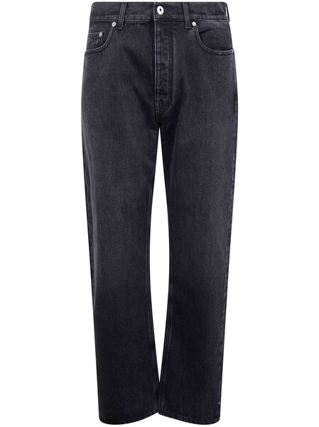  Off-white Straight-leg Jeans - Blue 