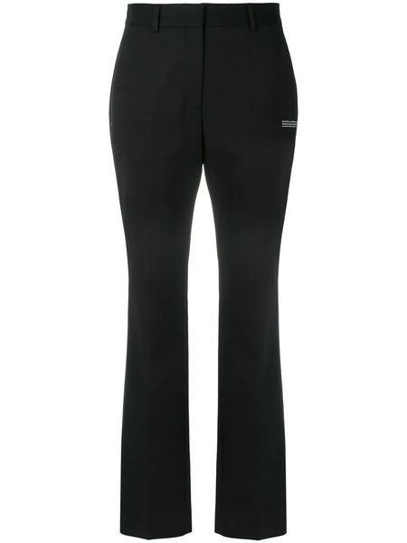  Off-white Tailored Trousers - Black 