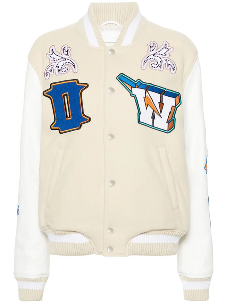  Off-white Tunderbolt Bomber Jacket - Neutrals 