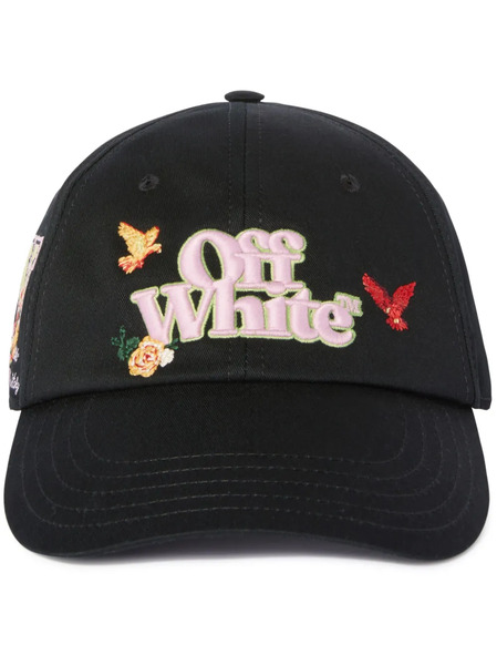  Off-white Varsity Off Baseball Cap - Black 