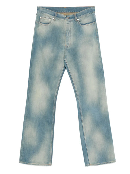  Off-white Washed-effect Jeans - Blue 