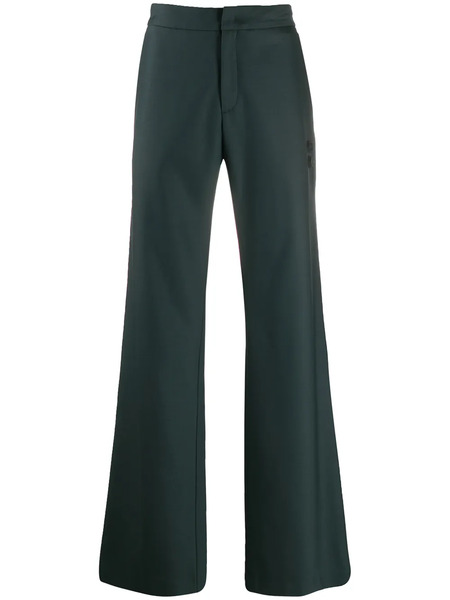  Off-white Wide Leg Tailored Trousers - Grey 