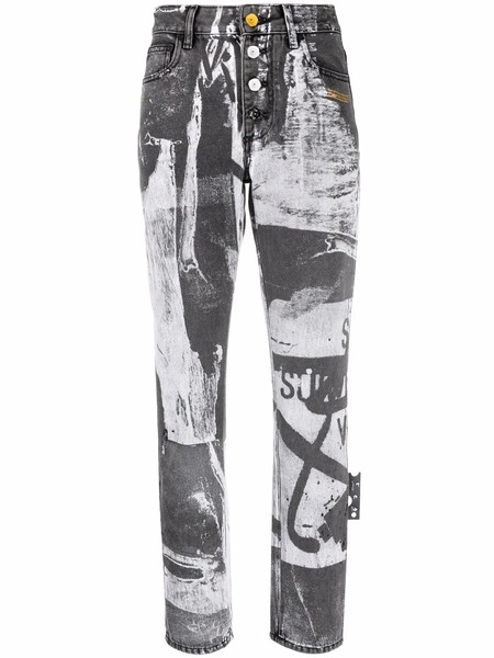  Off-white X Pablo Tomek High-waisted Trousers - Black 