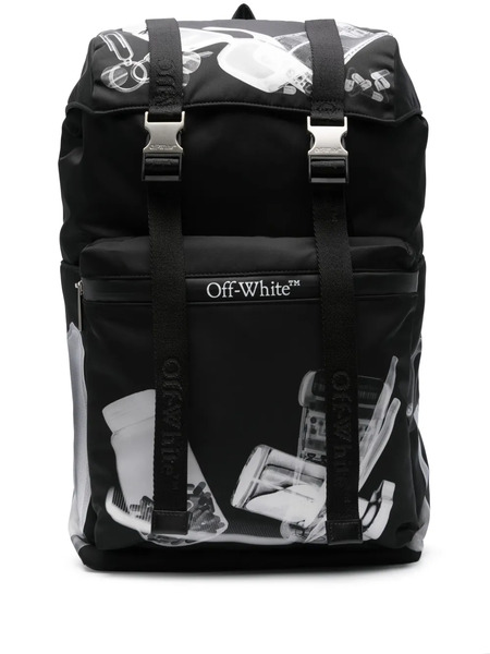  Off-white X-ray-print Backpack - Black 