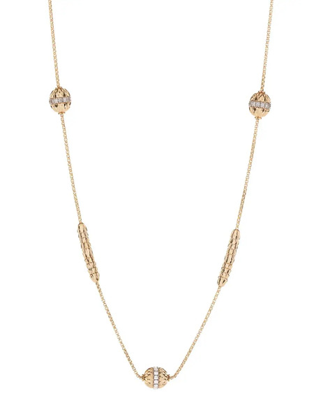 Officina Bernardi 18kt Yellow Gold Ophidia Diamond Necklace 