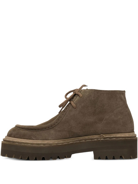  Officine Creative Blossom 002 Lace-up Suede Boots - Brown 