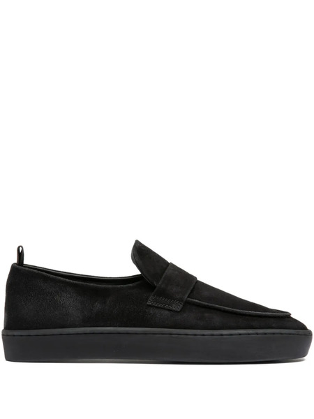  Officine Creative Bug Suede Loafers - Black 